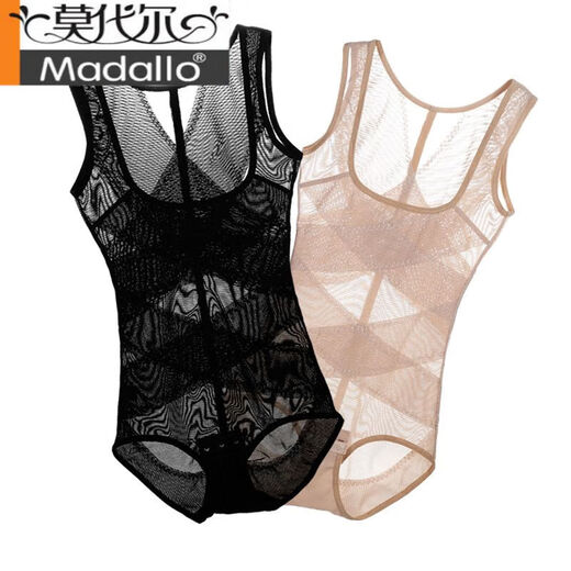 
Modal women's ultra-thin markless belly-retracting waist and hip lifting one-piece body shaping clothing after delivery repair body beauty tight body shaping body shaping underwear Black L -[Suggested 86-100Jin[Jin equals 0.5 kg]]