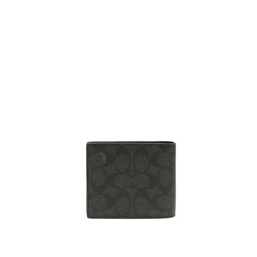 Entraîneur (entraîneur) Pliant de cartes de porte-cartes de portefeuille pliant pour hommes Clip coffret Keychain Box coffre cadeau Boîte cadeau pour les cadeaux pour garçons Black et Gray CW344QBMI5