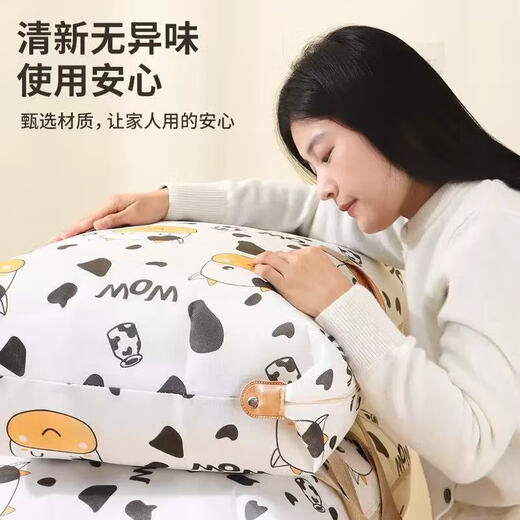 
Ins style simple clothing, clothing, quilt, large capacity travel bag, luggage sorting handbag, dustproof travel bag, 1 pack [cow 70*90 travel bag]
