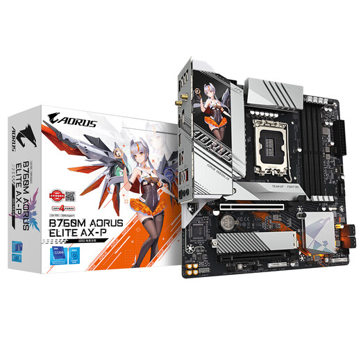 技嘉【白条12期免息】Z790/B760 超级雕/电竞雕/冰雕/小雕/魔鹰主板支持14/13/12代i5 i7 i9处理器 B760M雕妹WIFI6E-P GEN5