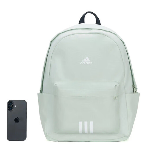 adidas\阿迪达斯背包双肩包男女包 2025秋季新款运动包旅行休闲包学生书包电脑包 浅薄荷绿/KC9896/44*35*15cm