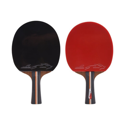 Crazy God 388 Raqueta de tenis de mesa de estrellas 2/6 Adhesivo inverso de doble cara/Empaque duro/Bola de regalo 8 estrellas Samsung Table Raqueta de tenis Mango corto 2 paquete NL3886