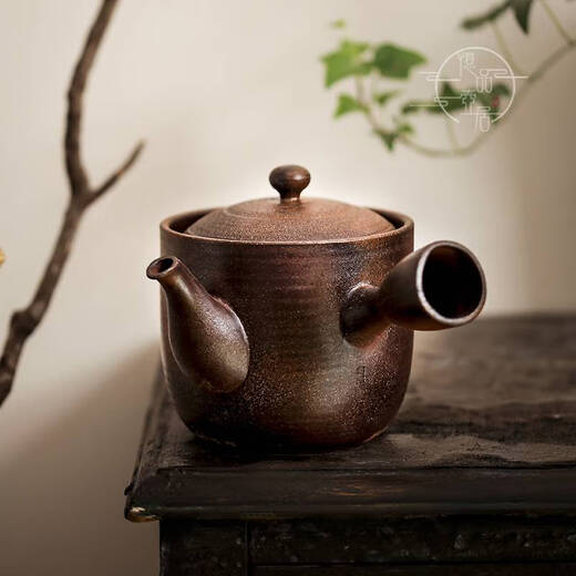 Cocinar té en la estufa, uso en el hogar, té hirviendo, agua hirviendo, puro lado de barro de roca de lana a mano mango de leña de gran capacidad, tetera rongtian elaboración de cerveza, modelo de mano izquierda chaiyao 16813 conciencia 1080ml 701ml (inclusive) -800ml (inclusive)