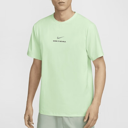 耐克（NIKE）男装 字母印花舒适休闲百搭速干运动圆领短袖T恤HF6169-376 HF6169-376 2XL