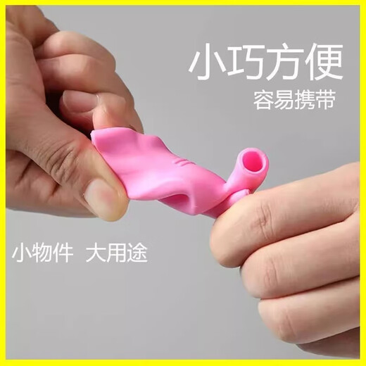 Suizhiyu silicone faucet spout joint guide trough anti-splash water guide extender spout children's baby hand wash basin pink + blue one each