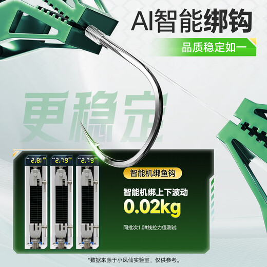 Xiaofengxian Yiseni Fish Hook Line Set atado con Subline Double Hook Fishing Special Fish Hook Terminated Product Terminado Silver Carp Bighead Hook Iseni tiene espinas (Hook 7#/Línea 2.5#) Caja de pago de doble gancho de gancho sub-línea-20