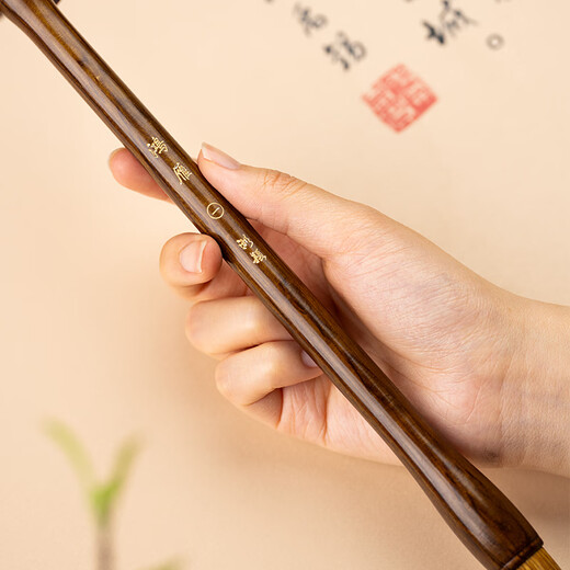 Hu Ying Lang hair brush set and hair brush professional grade soft pen calligraphy pen large and small medium regular script brush seal script brush Chinese painting brush calligraphy beginner set Hongyan set