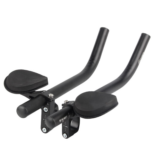 Suitable for bicycle integrated rest handlebar TT triathlon long-distance split handlebar road bike extended grip riding DH-0603 (rest handlebar + handlebar strap)