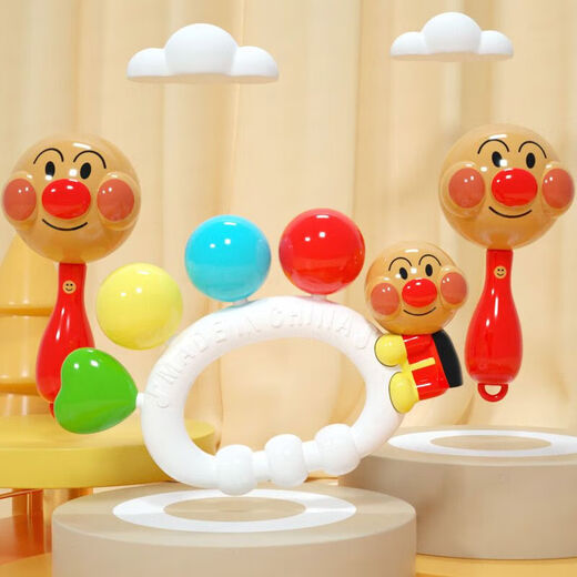 Superman main hochet jouet pour bébé marteau de sable hochet apaisant et saisir nouveau-né éducation précoce 0-6 mois marteau de sable