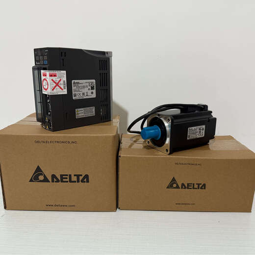 台达B2伺服电机驱动器套装400W750W100W200WA2台达伺候电机带刹车 ASD-A2-0121-L+ECMA-C1049