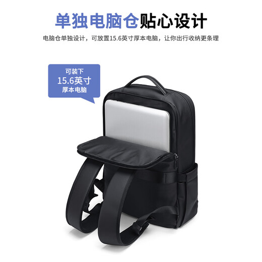 Polo sac à dos pour hommes Sac à dos de grande capacité pour hommes de voyage pour hommes sac à école d'étudiant 16/17,3 pouces Sac d'activité sac d'affaires