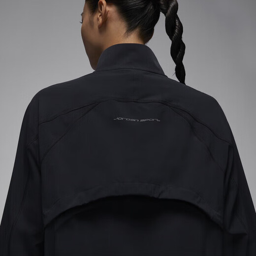 NIKE耐克春季女款夹克时尚简约舒适透气外套户外健身训练立领运动服 FN5144-010/黑 XS