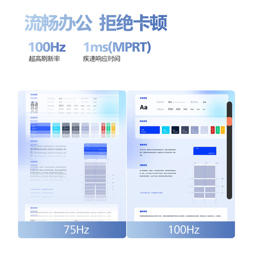 飞利浦31.5英寸 100Hz 低蓝光不闪屏 3000：1高对比度 HDMI+VGA 节能认证 办公显示器 显示屏 32E1N1100L
