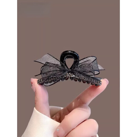 Zhumans Temperament schwarzer Mesh Bogen kratzt kleine Stirnbonden, die die Haarth-Clip-Clip-Clip-Clip-Clip-Clip-Clip-Clip-D12052 verklemmen.