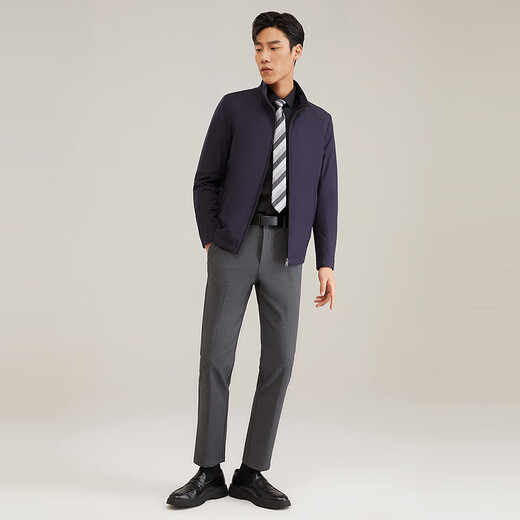 Youngor men's executive jacket autumn new official senior business lapel cotton jacket 429976