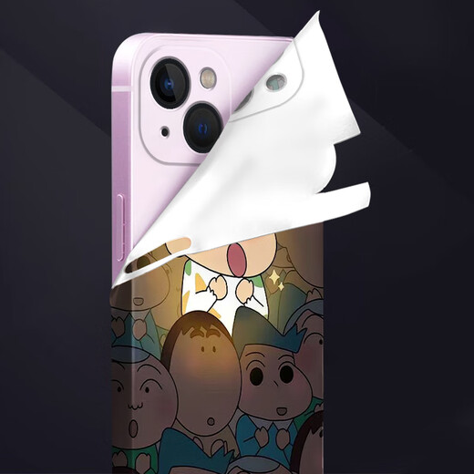 小寸心红米Note14手机膜Note14Pro彩绘背膜14Pro+卡通保护膜防刮贴纸全包软膜无残胶个性定制可爱 红米Note14【PM679都市风暴】