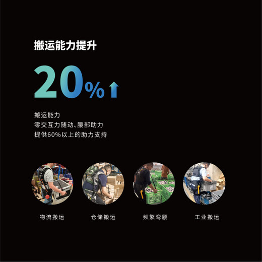 迈宝智能飞燕有源腰部助力外骨骼机器人物流搬运工业搬运