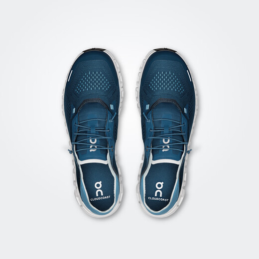 On 昂跑 Cloud 6 Coast 2025 新品男款可踩跟休闲运动鞋 Tempest | Niagara 风暴灰 41