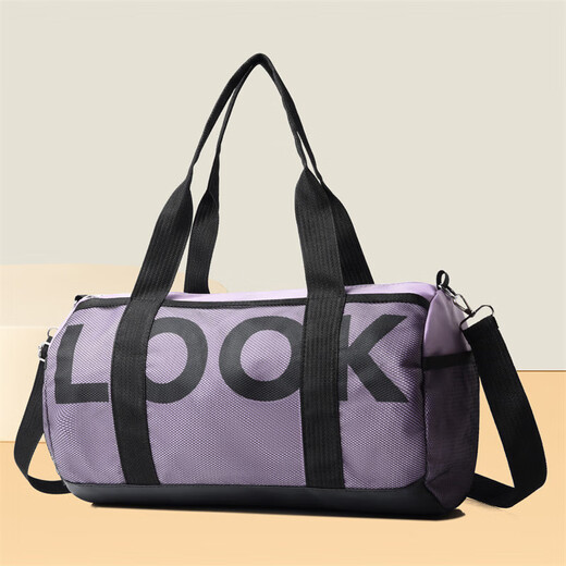 
Lightweight gym bag men swimming waterproof travel bag women short distance large capacity business trip hand luggage bag sports crossbody black