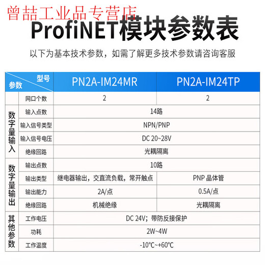 ProfiNET remote IO module distributed PN bus communication acquisition digital simulation EMB-IO8TP (PNP output)