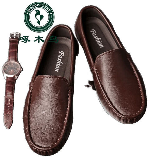 Woodpecker High-End [Shop] Herrenschuhe, Beanie-Schuhe, echte Leder-Herren 2025 NEUER AMMEIDABLICHES ATMAUSBEUTTIGKEIT