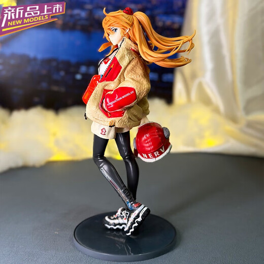 【官威正品】HobbyMax新世纪福音战士明日香美少女EVA潮流动漫模 站姿明日香RA灰礼盒款