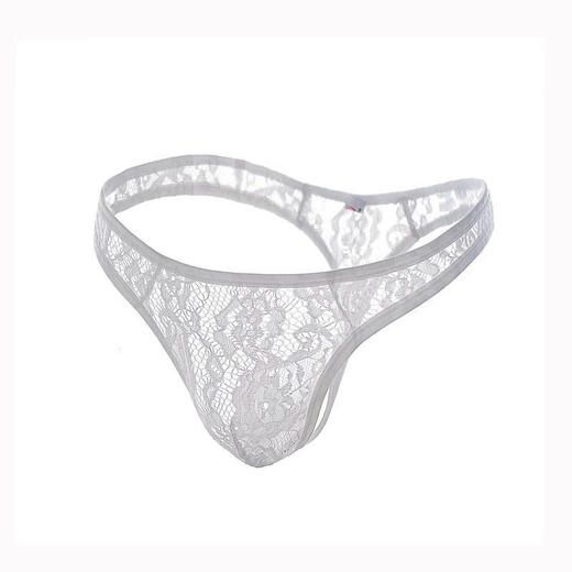 Gay Gay Men's Lace String Sexy Underwear Dog Slave Slave Pussy Nissy Transparent séduisant Pantal