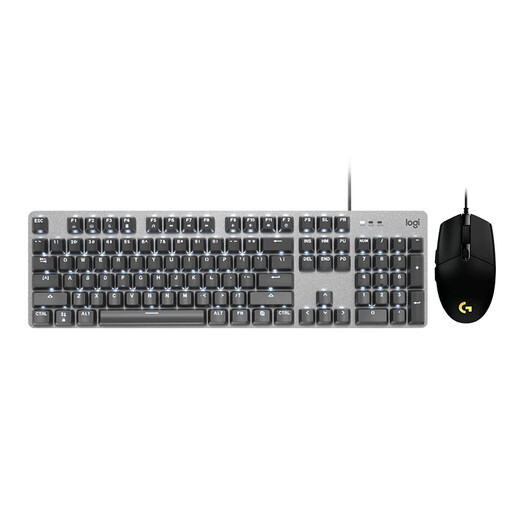 Logitech K845 Mechanische Tastatur G102 Kabelgebundene Maus E-Sport-Basis-Eingangstaste und Maus-Set benutzerdefinierte Tastatur K845+G102 Buntes Set TTC-Blue-Achse X No X Standard