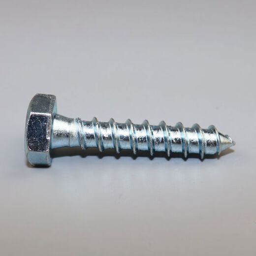 Tornillos de madera hexagonales bingyu, tornillos autodenominación hexagonales externos galvanizados, tornillos autodenominados hexagonales, tornillos de madera, DIN517 12805Jin [Jin equivale a 0.5 kg] aproximadamente 39 y media dientes