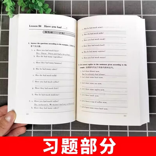 【全2册】剑桥初级英语语法第3版+新概念英语1语法练习Leo老师中考英语外研社正版初中七年级英语初阶全套语法练习册书籍自学 剑桥初级英语语法练习