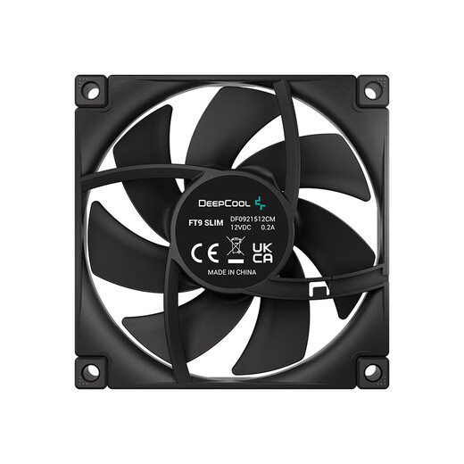 Limin (Thermalright) Jiuzhou Fengshen FT9 9cm thin fan ITX chassis fan (4PIN interface/PWM temperature control/9215Specifications) FK120