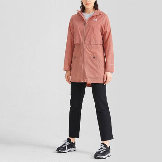 La ropa de piel con capucha de color sólido de la cara norte ultraligera ultraviue