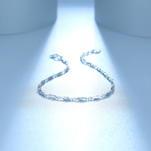 Saturday Fu PT950 platinum bracelet for women PT072141 about 2.56g 16+2cm