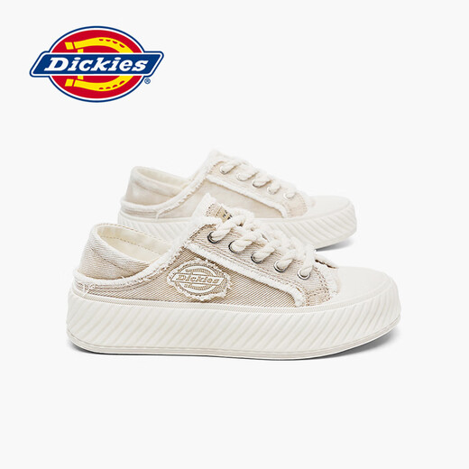 Dickies Canvas Shoes для женщин 2025 Новая летняя ботинка с двумя одеждами с полуприцеп.