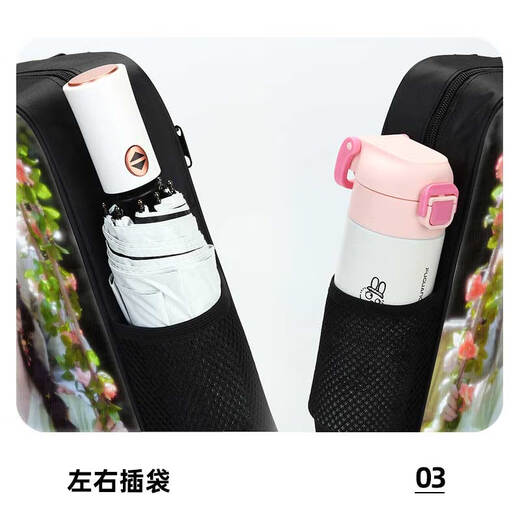 XMSJ白月梵星白鹿补习袋男孩小学生作业手提袋女事物包拎书袋初中生补课包轻便帆布包儿童美术袋手提包 (大容量帆布防水补习袋)QQ15689