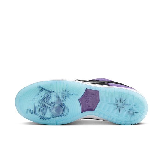 Nike (Nike) Nike zapatillas de skate de la parte superior de los hombres y mujeres para el verano NUEVO SOLO DE CABER SULE Nike SB Dunk Low HJ0513 500 Garaje Púrpura/Negro/Blanco/Pulse Lago Azul/Purple Purple 43 43