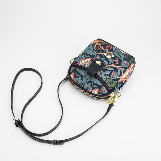 Little Bear Attachment Mobile Phone Bag Women's New Woven Canvas Messenger Bag High-Quality Mini Shoulder Bag for Mother's Day Gift for Valentine's Day