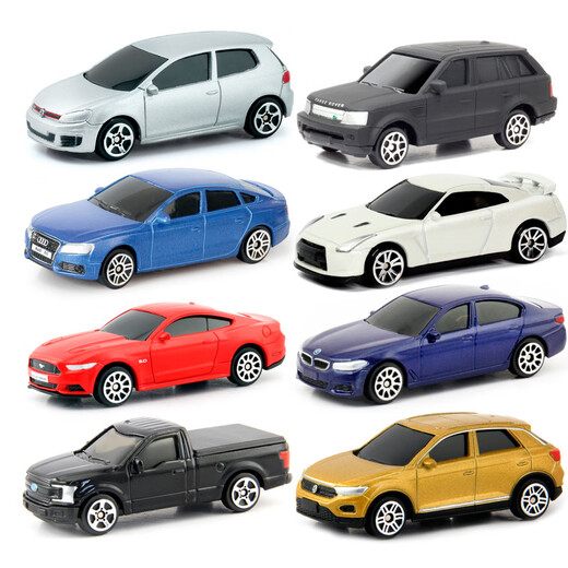 Shantou Lincun genuine authorized RMZ Yufeng 1 64 sliding alloy car model car model simulation children's play 344038 Audi R8 yellow