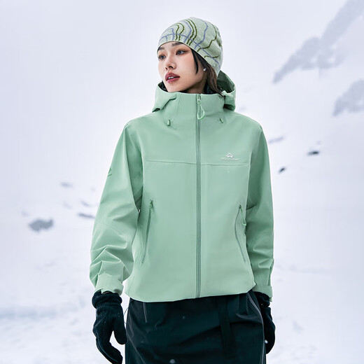 Tuolu Zhuque Pro Jacke für Frauen Hartschale winddichte wasserdichte Jacke im Freien im Freien für Reiseberichte, die atmungsaktive lose Jacke Black Advanced Hard Shell | höherer Schutz s