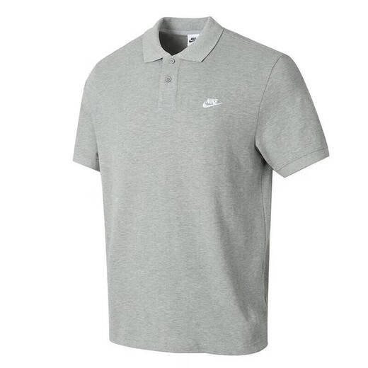 耐克（NIKE）官方 舰店T恤男装 25夏季新款运动服时尚休闲短袖透气翻领polo衫 FN3895-063/偏大一码 S (165/84A)