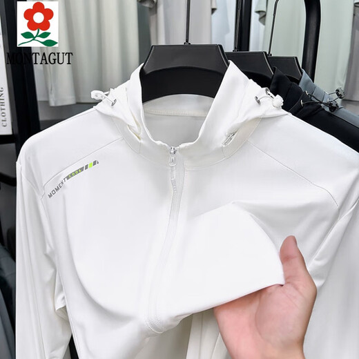Montagut (Montagut) Sonnenschutzkleidung Paar Sonnenschutzkleidung Herrenjacke Ice Seide atmungsaktiv und schnell trocknendem Sommer im Freien Fischerei Kleidung großer Größe heißes Modell 3271 Gleicher Stil 3xl