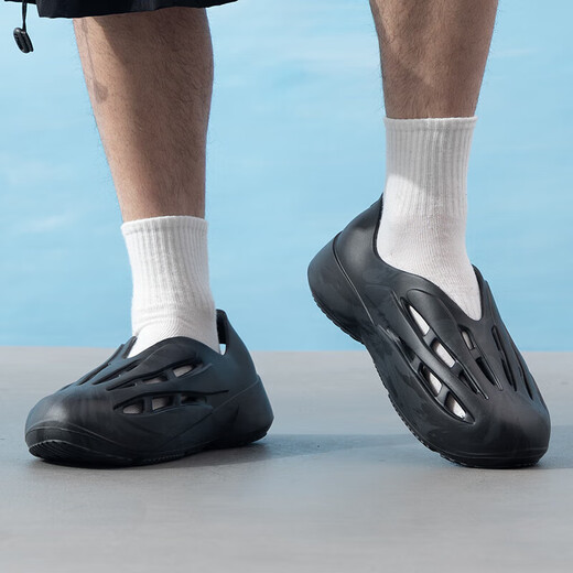 阿迪达斯 （adidas）凉鞋男鞋女鞋2025夏季新款情侣运动洞洞鞋户外沙滩休闲凉拖鞋 JH7039 36.5