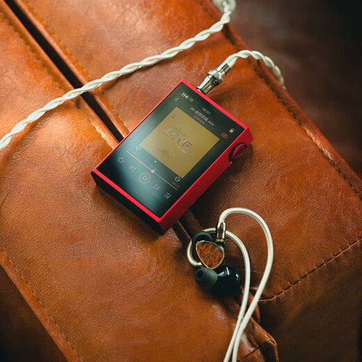 SHANLING M1Plus HD Lossless Music Player MP3 HiFi Lossless Compact Portable DSD Decoding Two-Way Bluetooth Moyan Red + 128G Memory Card