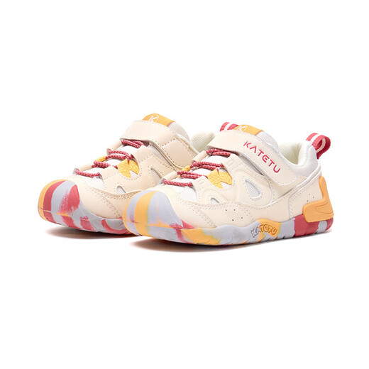 Carter Bunny toddler shoes 2025 autumn new small K shield functional shoes 1-3 years old outdoor children's shoes soft sole anti-slip infant protection beige yellow 20 inner length about 13.0cm foot length about 11.8-12.4