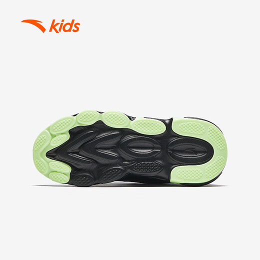 Anta Children's Running Shops para niños 2025 Invierno Red Flame Sports Button Button Shoping A12435523nh