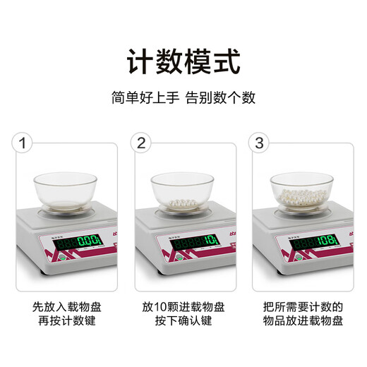 Xiangshan electronic balance scale 0.01g high-precision electronic scale gram analysis balance gold jewelry scale 0.01g with windshield weight (please calibrate before use)