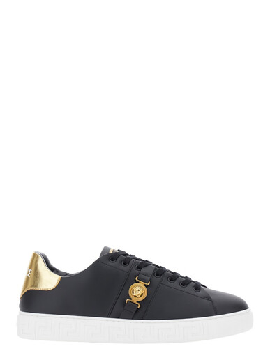 Versace (Versace) 25FW круглая голова с низкой верхней частью повседневной обуви мужская цвет 10144601A14957 20 40 New1
