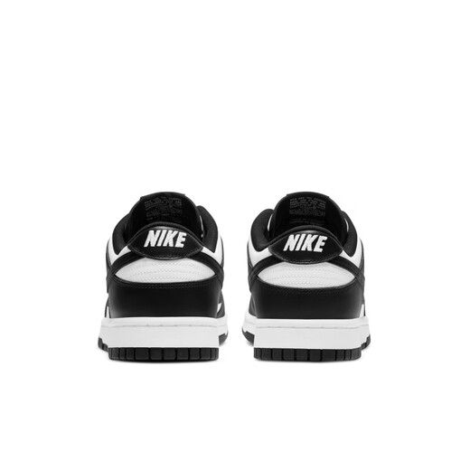 耐克（NIKE）DUNK LOW男子运动鞋复古板鞋胶底低帮轻便缓震DD1391 100白色/黑/白色 38.5