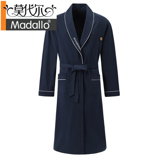 MODAL COTTON complet Paintes de nuit pour hommes de nuit pour hommes à manche à manches longues à manche à manches longues de coton pur à manches longues