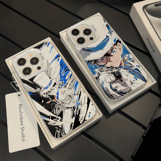 
Strange thief Kid is suitable for vivox200ultra mobile phone case x100s color silver x80 bracket x70t king x60pr [CY1049 Strange thief Kid - Glacier silver] IMD color silver vivo X200 Pro